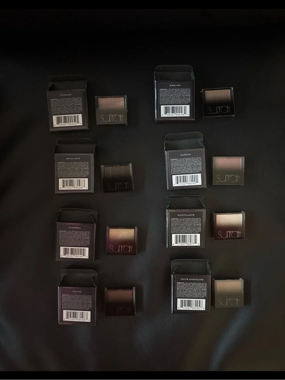 SURRATT Artistique Eyeshadow Bundle (8)- brand new